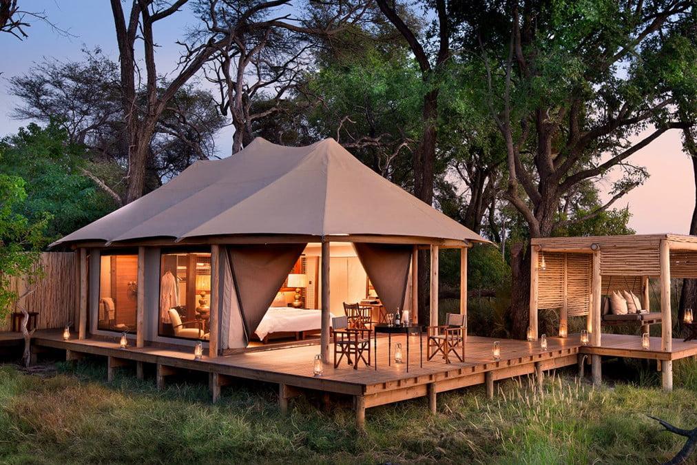 africa safari lake manyara (luxury glamping tent)